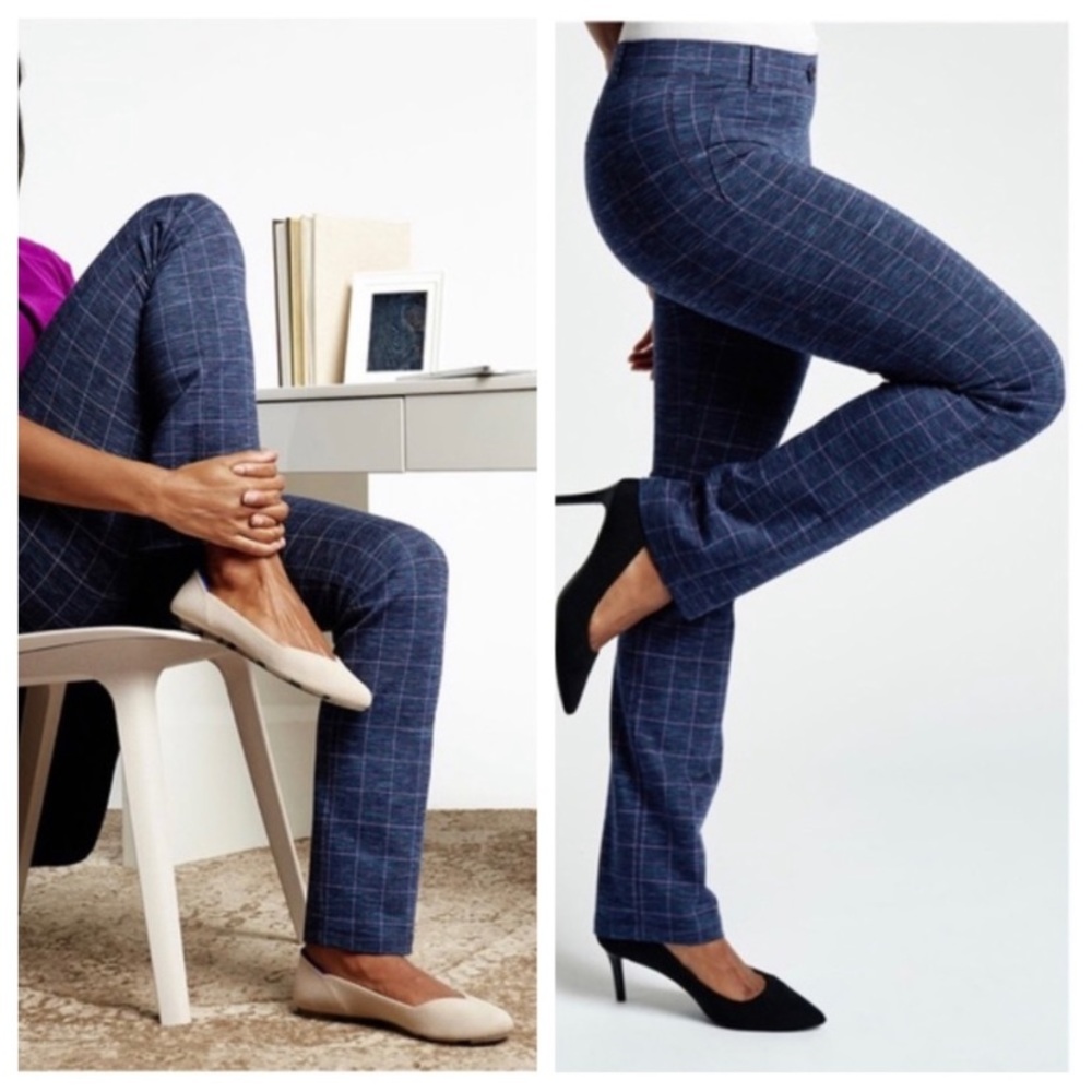 Betabrand Plaid pants